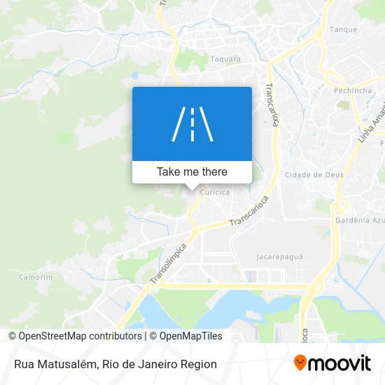 Rua Matusalém map