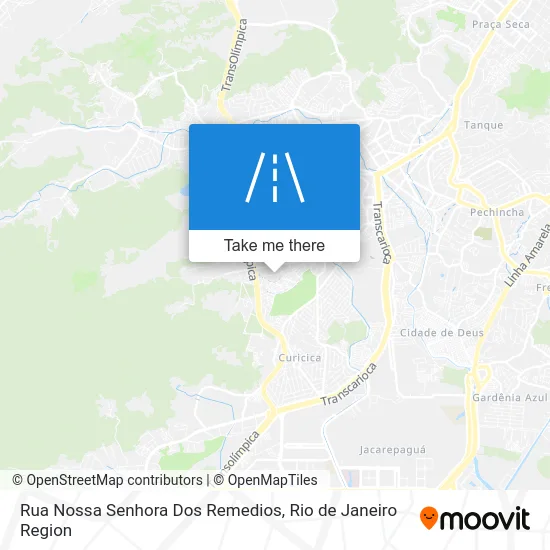 Rua Nossa Senhora Dos Remedios map
