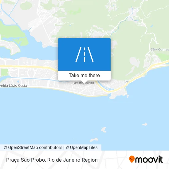 Praça São Probo map