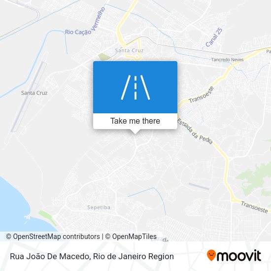 Rua João De Macedo map