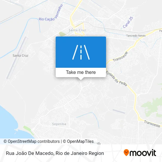 Rua João De Macedo map