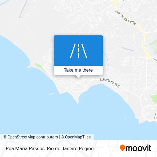 Rua Maria Passos map