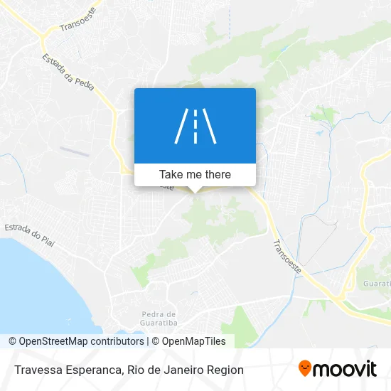 Travessa Esperanca map
