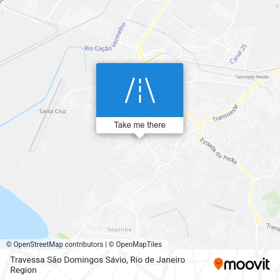 Travessa São Domingos Sávio map