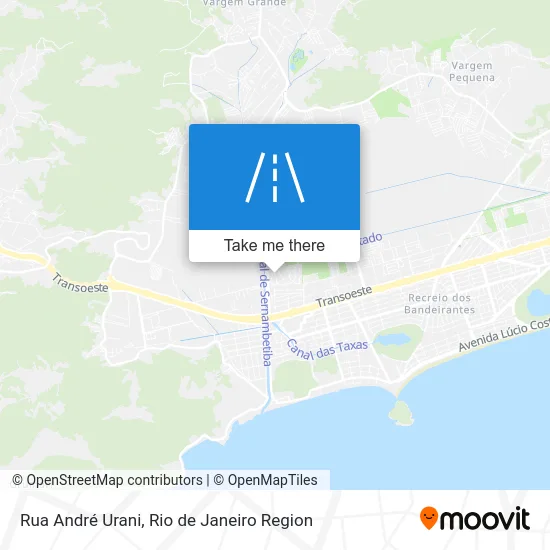Rua André Urani map