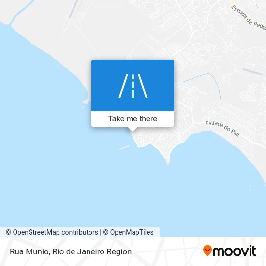 Rua Munio map