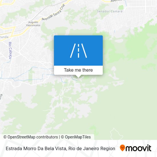 Estrada Morro Da Bela Vista map