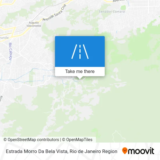 Estrada Morro Da Bela Vista map