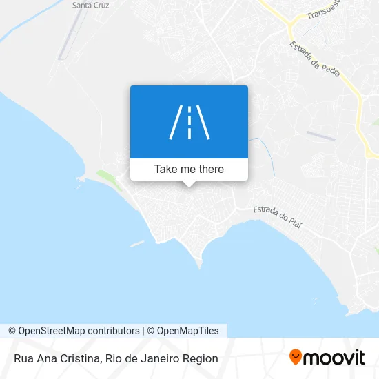 Rua Ana Cristina map