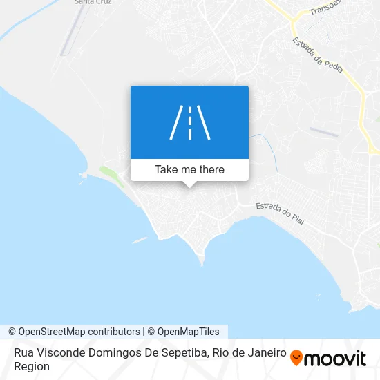 Rua Visconde Domingos De Sepetiba map