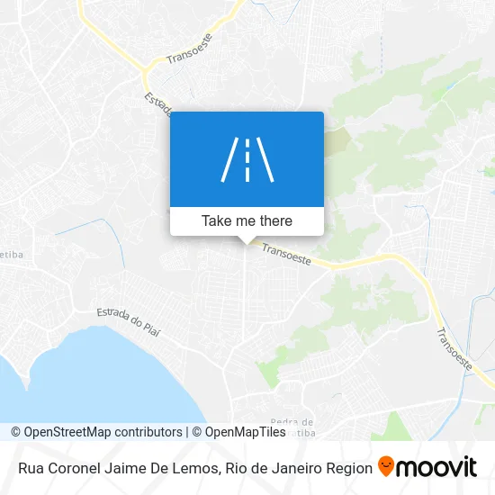 Rua Coronel Jaime De Lemos map