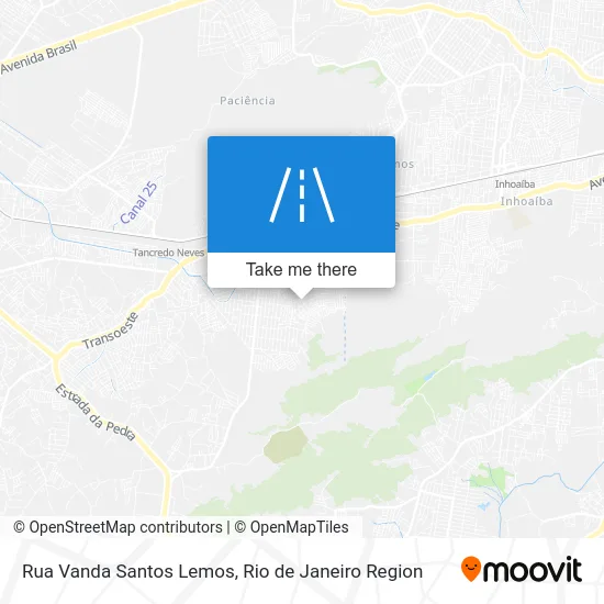 Rua Vanda Santos Lemos map