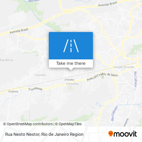 Mapa Rua Nesto Nestor