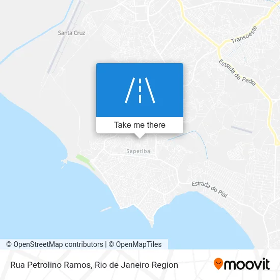 Rua Petrolino Ramos map
