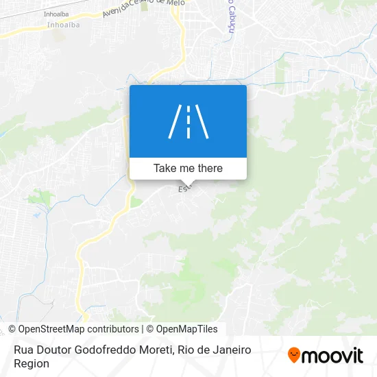 Rua Doutor Godofreddo Moreti map