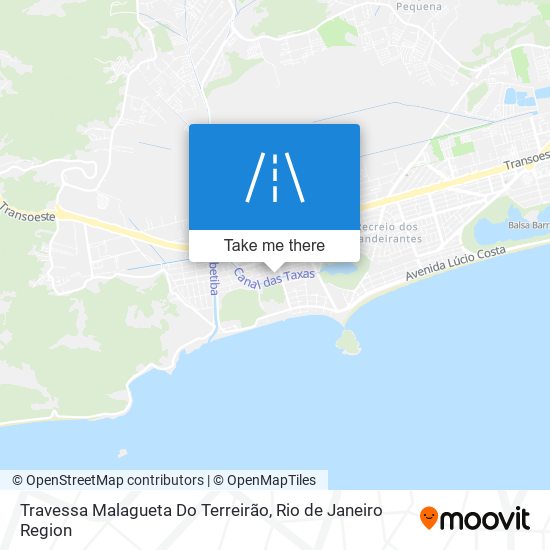 Travessa Malagueta Do Terreirão map