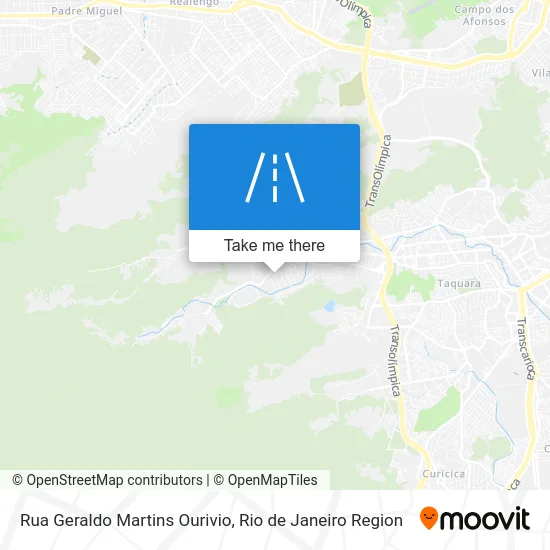 Rua Geraldo Martins Ourivio map