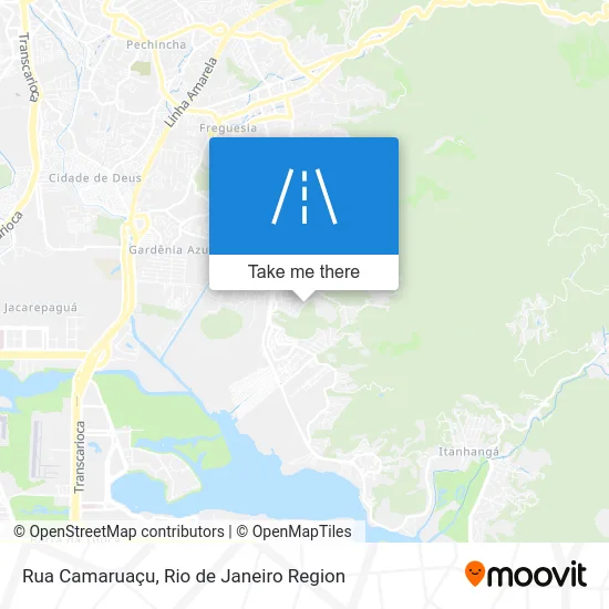 Rua Camaruaçu map