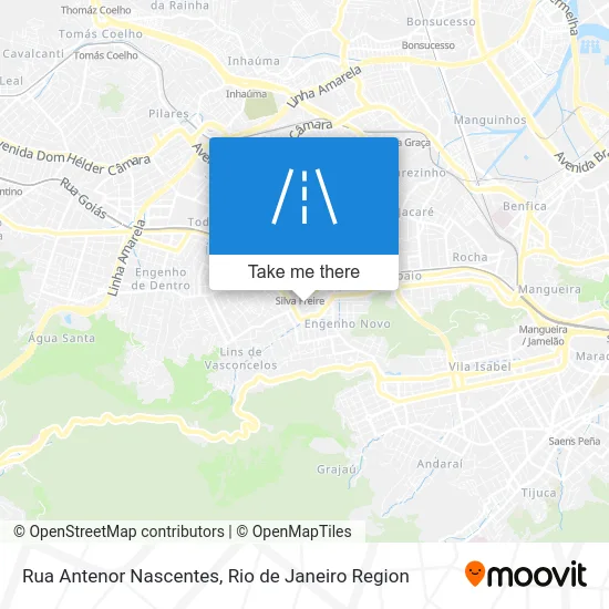 Rua Antenor Nascentes map