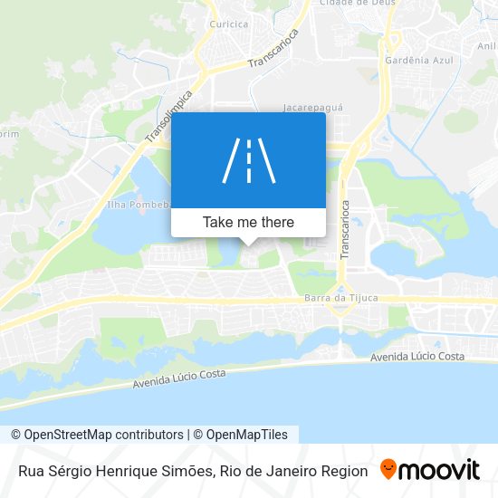 Rua Sérgio Henrique Simões map