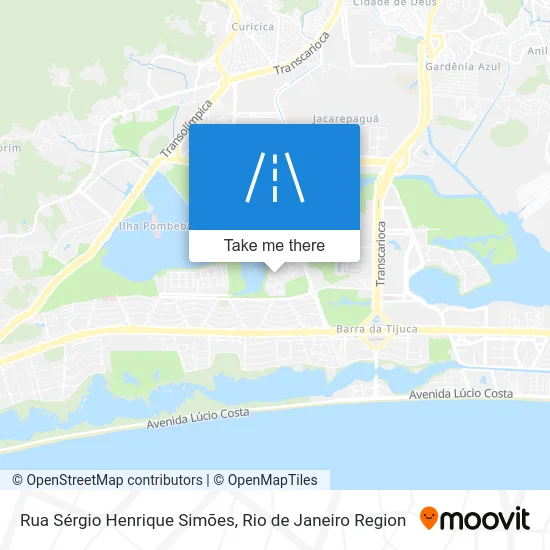 Rua Sérgio Henrique Simões map