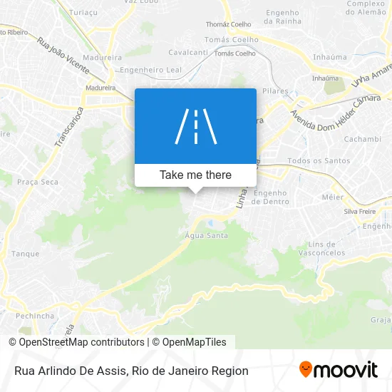 Rua Arlindo De Assis map