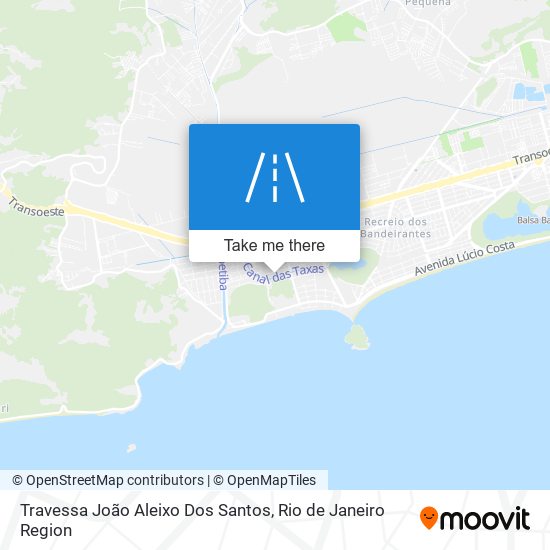 Mapa Travessa João Aleixo Dos Santos