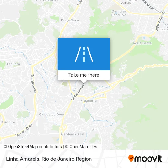 Linha Amarela map