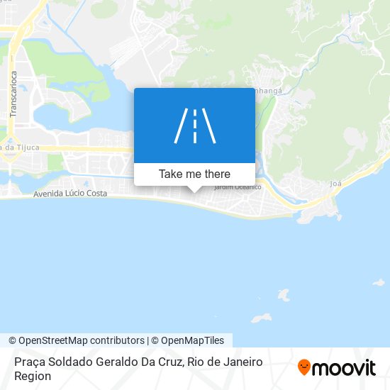 Mapa Praça Soldado Geraldo Da Cruz