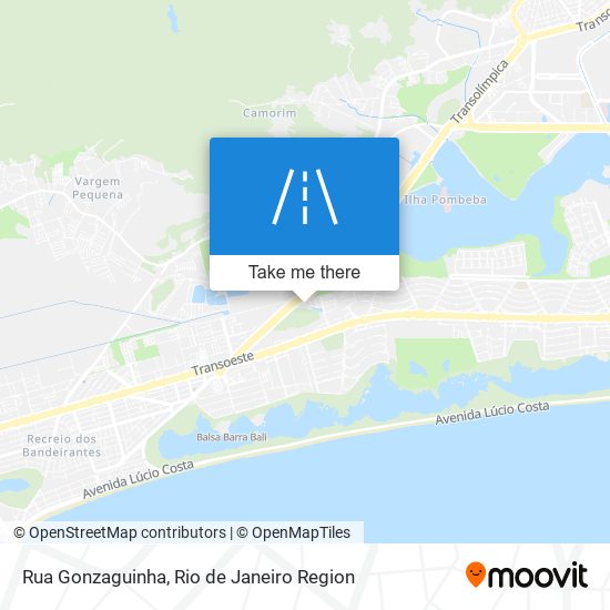 Mapa Rua Gonzaguinha