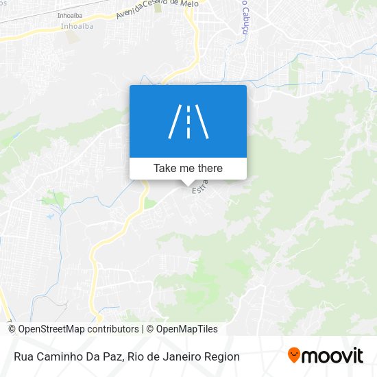 Rua Caminho Da Paz map