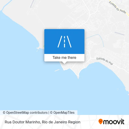 Rua Doutor Marinho map