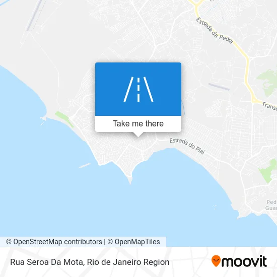 Rua Seroa Da Mota map