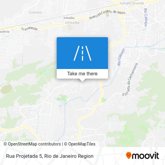Rua Projetada 5 map