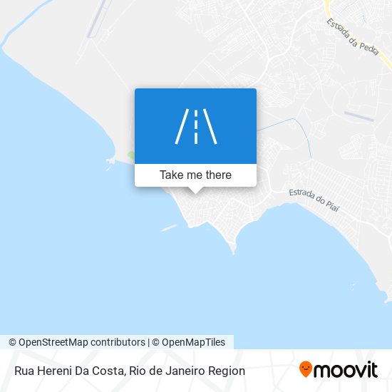 Mapa Rua Hereni Da Costa