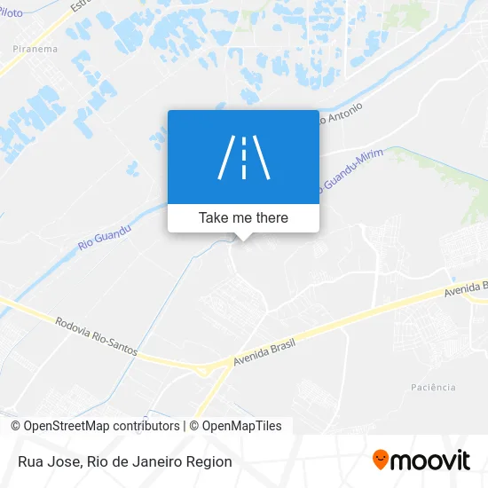 Rua Jose map