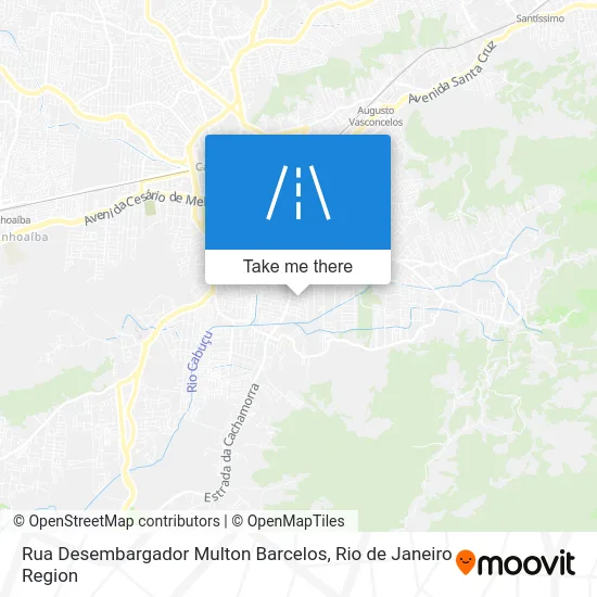 Rua Desembargador Multon Barcelos map