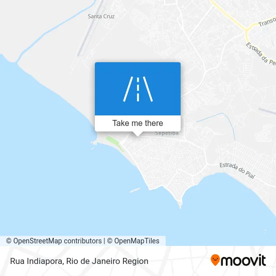 Rua Indiapora map