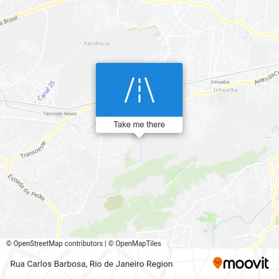 Rua Carlos Barbosa map