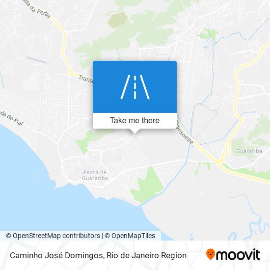 Mapa Caminho José Domingos