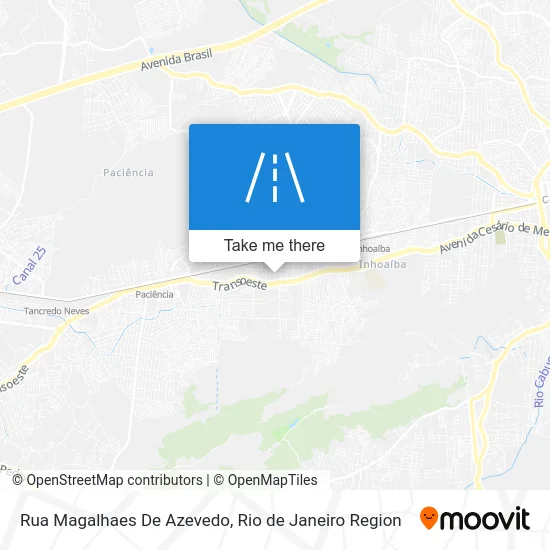 Rua Magalhaes De Azevedo map