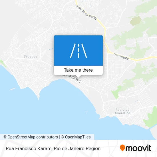 Rua Francisco Karam map