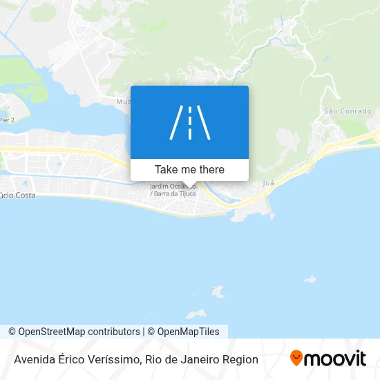 Avenida Érico Veríssimo map