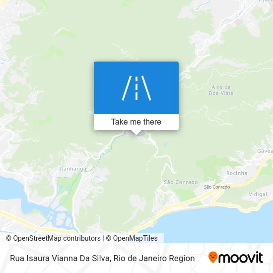 Rua Isaura Vianna Da Silva map