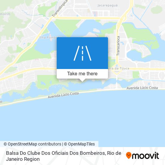 Balsa Do Clube Dos Oficiais Dos Bombeiros map