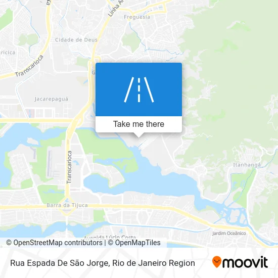 Rua Espada De São Jorge map