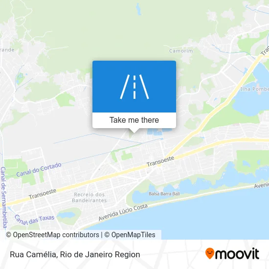 Rua Camélia map