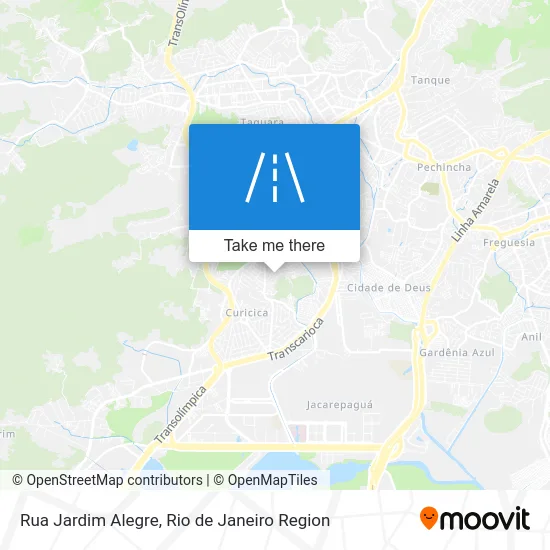 Rua Jardim Alegre map