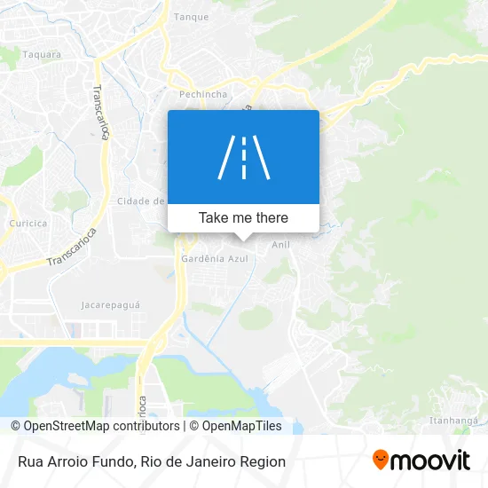 Rua Arroio Fundo map