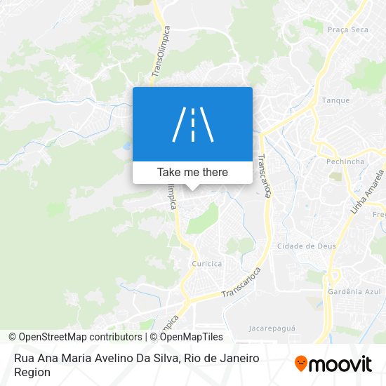 Rua Ana Maria Avelino Da Silva map